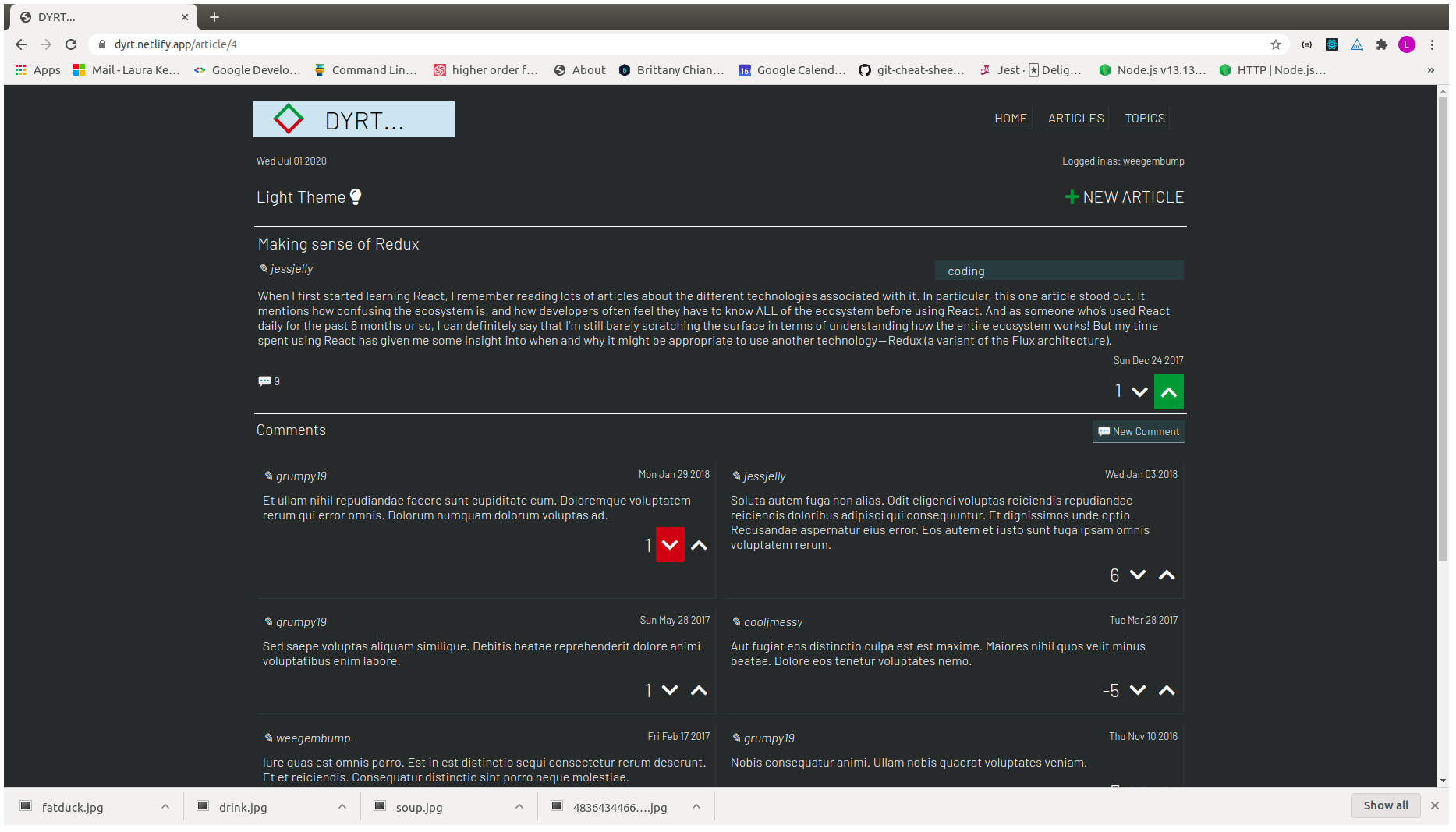 dyrt web page screenshot
